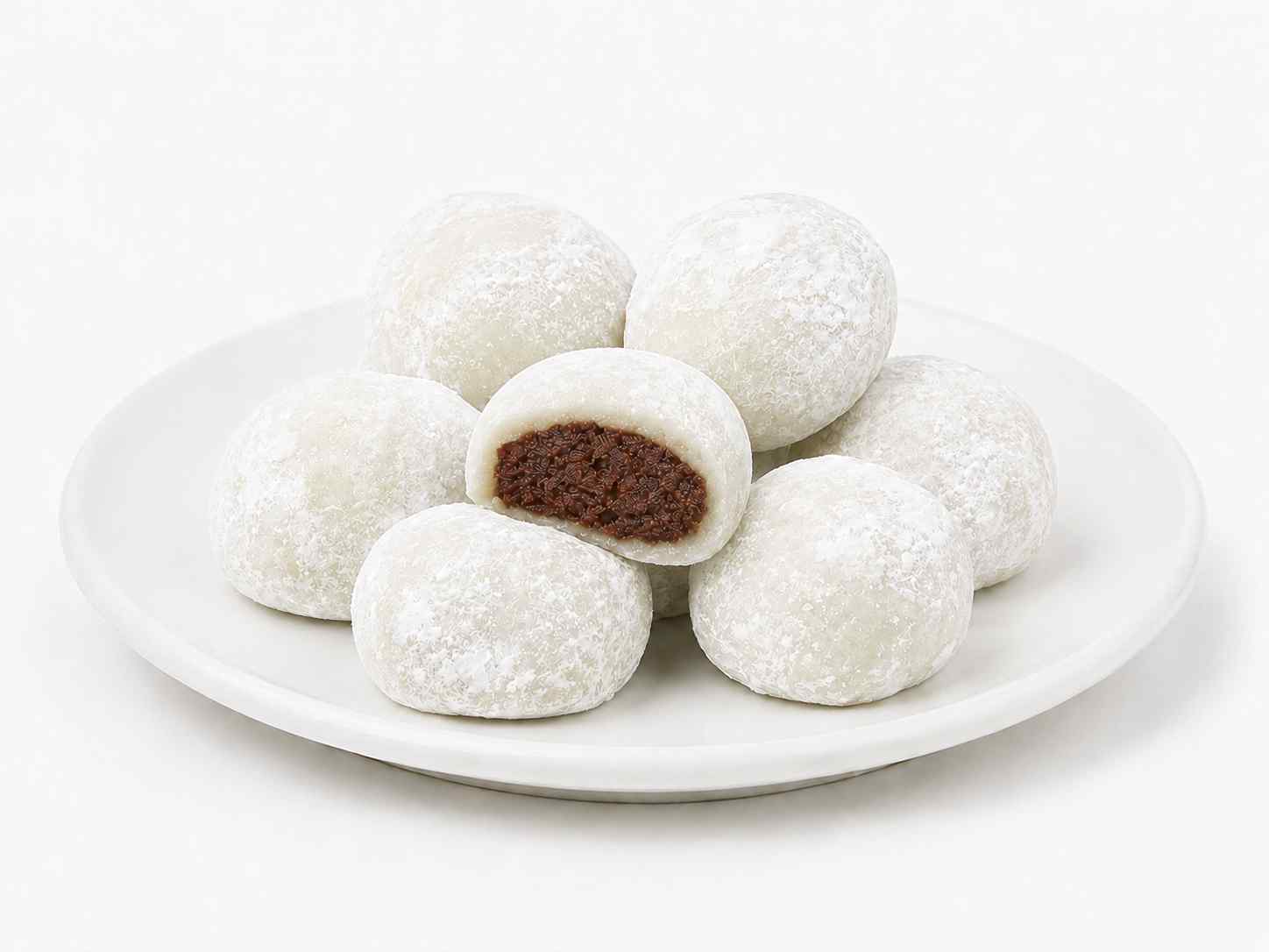 송희자한과 우리쌀 흰 찹쌀떡과 쑥 찹쌀떡